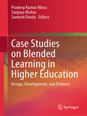 cover image of Case Studies on Blended Learning in Higher Education